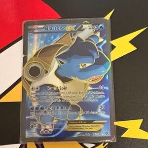 Pokemon “Blastoise EX” card